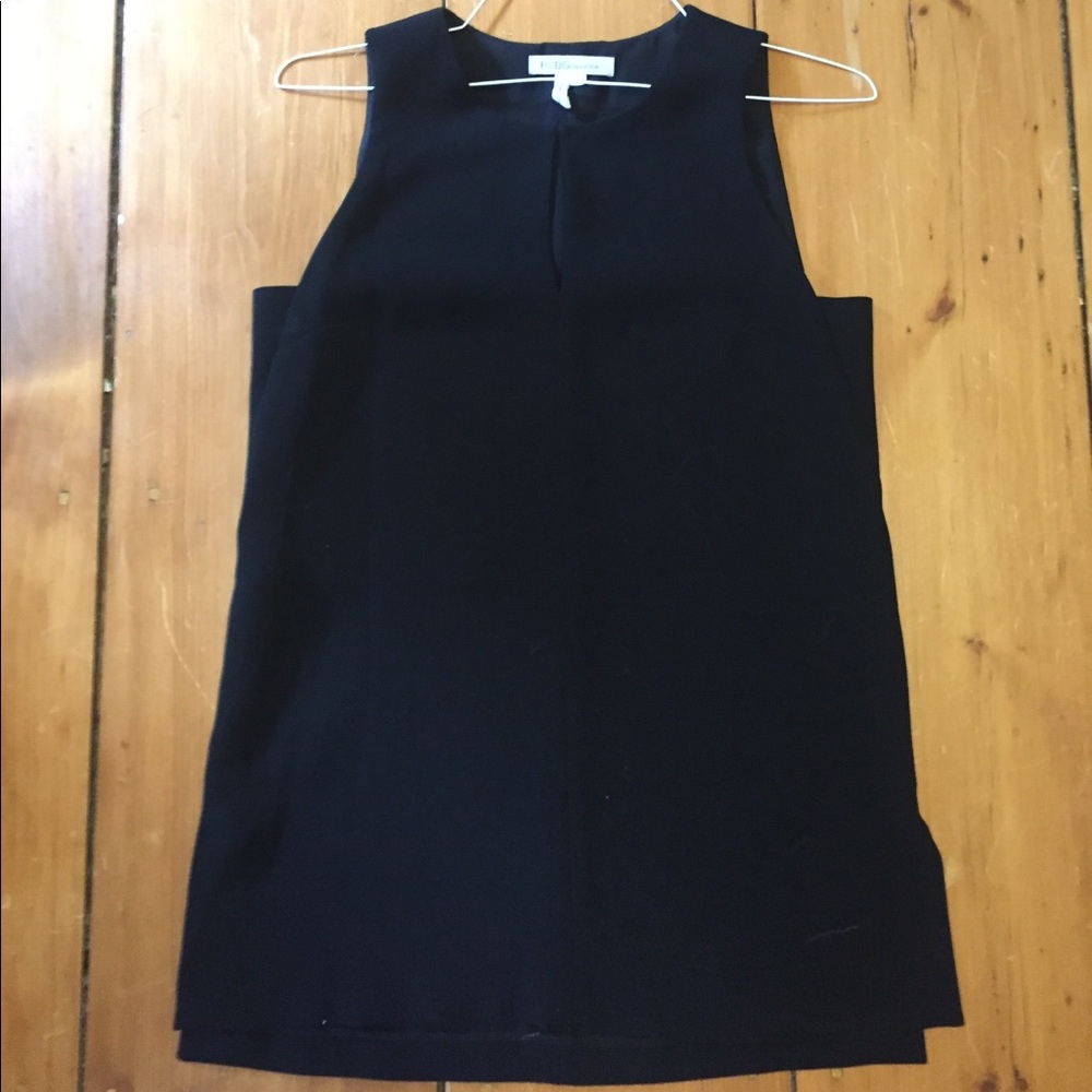 Black mini dress